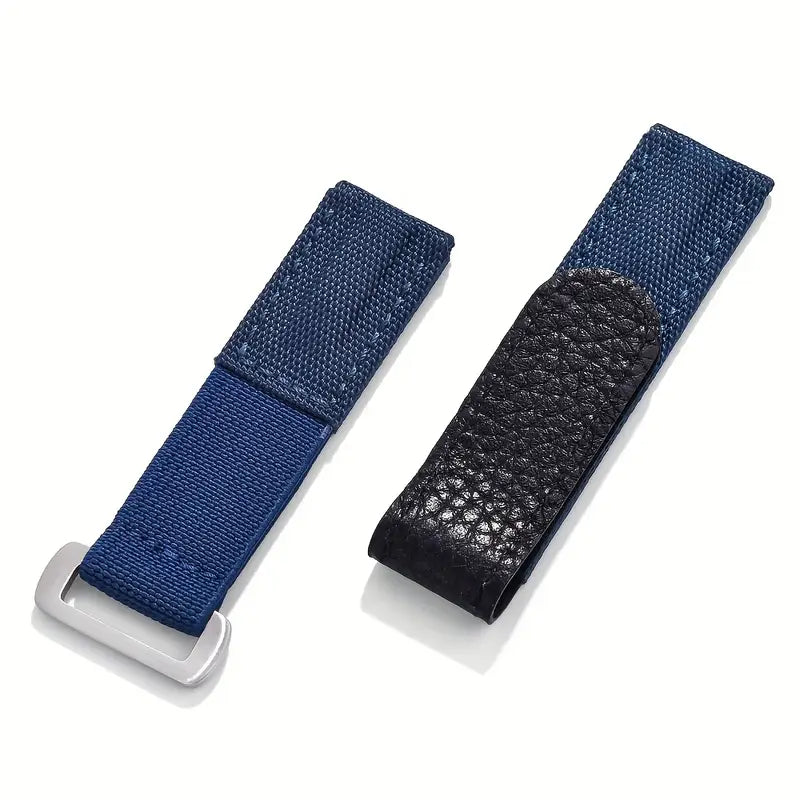 Correa Velocishark Azul Rey 20 mm— Velcro Deportivo