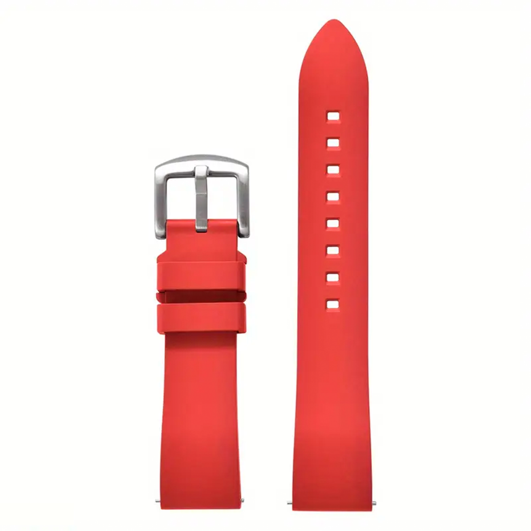 Correa Roja de Goma FKM Vulcanizada Premium con Quick Release — 22