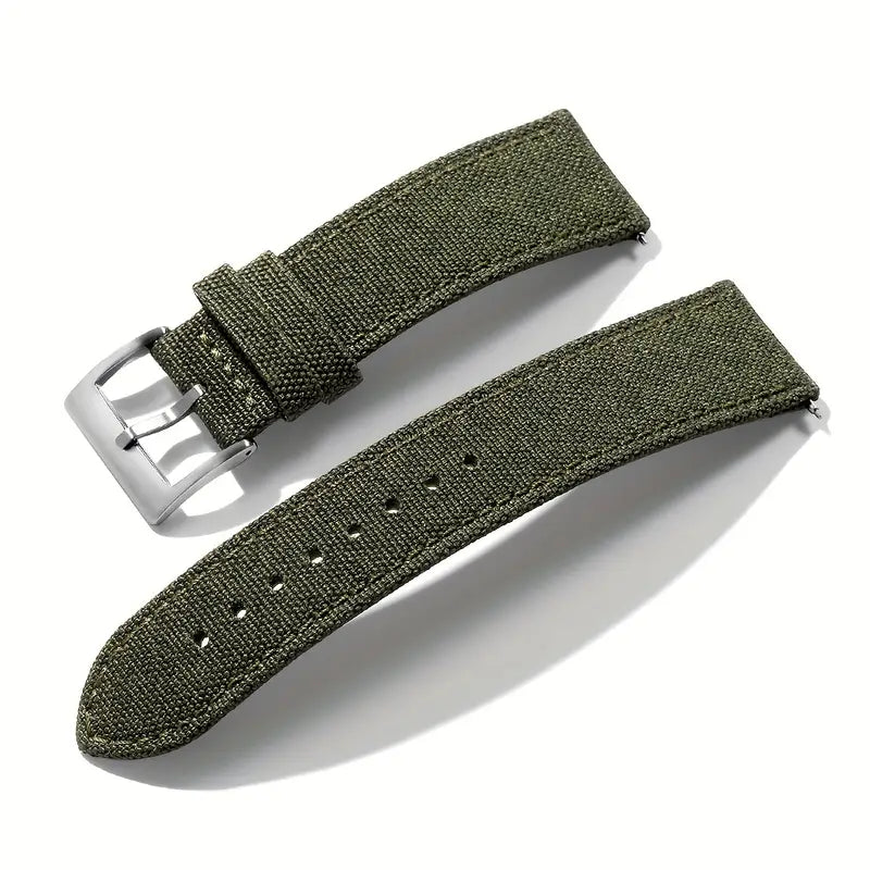 Correa de Nylon Verde con Quick Release — 22 mm